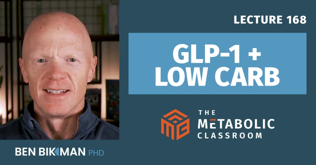 Dr. Ben Bikman — GLP-1 + Low Carb, Metabolic Classroom Lecture 168